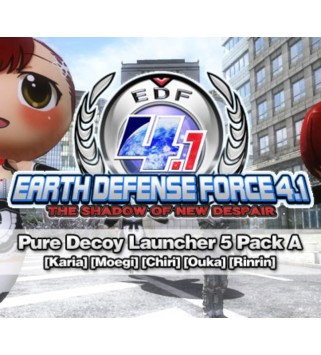 EARTH DEFENSE FORCE 4.1 - Pure Decoy Launcher 5 Pack A DLC Steam Key GLOBAL